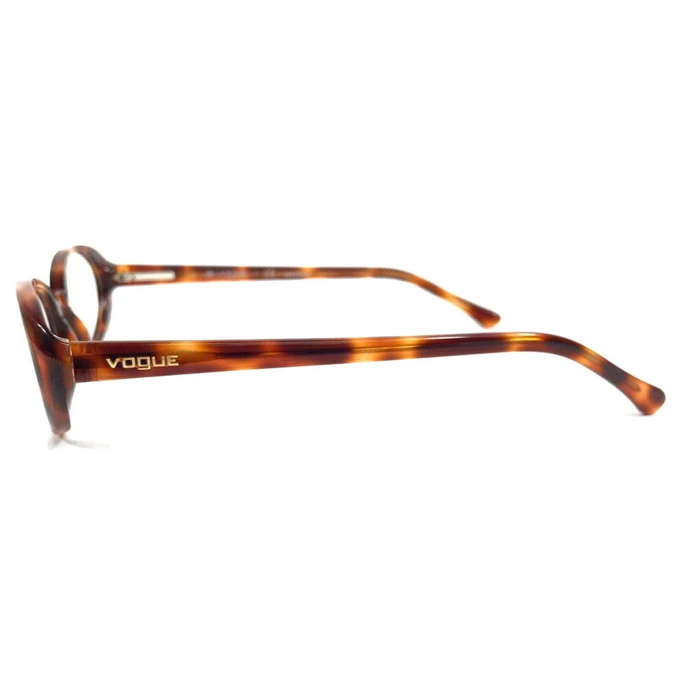 Vogue Eyeglasses Frames VO2554 W655 Tortoise Brown Oval Full Rim 50-16-135